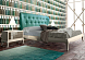Кровать Organic с основанием Eternity 216x131x210/220 для матраса 180 см