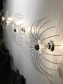 Бра Spider 30 см черное