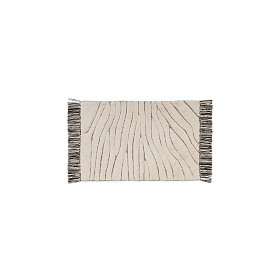 Коврик для ванной Crilda белый хлопковый 50 x 70 см