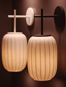 Бра Mei B белый металл