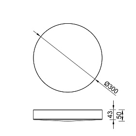 Потолочный светильник TURIN 9025