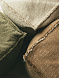 Подушка-пуф Handloom охра 45*45*45