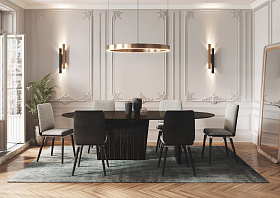 Обеденный стол Ueno 240x110 шпон эвкалипта