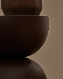 Приставной столик Rachell металл, фиолетовый Ø30,5 см