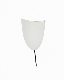 Настенный светильник Nibla из металла с эффектом белой глины