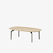 Овальный столик Kern 110x60cm высотой 35 см