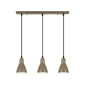 Afra Люстра 3L коричневый