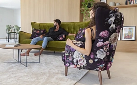 Кресло Kylian на деревянных ножках