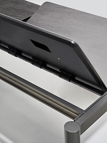 Выдвижной стол с дерев. ножками Köln 240х100