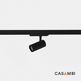 Трековый светильник Fost Ш64 28W черный 25° 4000K CRI90 CASAMBI