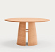 Стол круглый Cep 137 натуральный