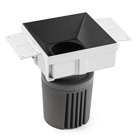 Встраиваемый светильник Deep 90 C SMARCO черный 60° 4000K CRI95