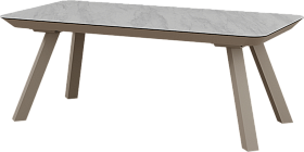 Выдвижной стол прямоугольный Esla 180(250)x100