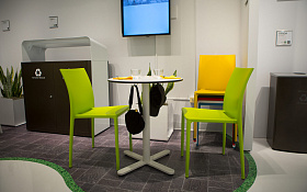 Стол Oxi bistrot woodt Ø80x74h