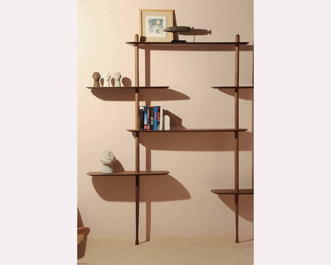 Стеллаж Axis 2 орех