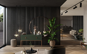 Консоль Pavanne Dust Rose/черный