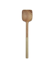 Квадратная кухонная лопатка Sataya из 100% древесины акации FSC