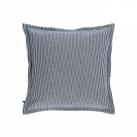 Чехол для подушки Aleria с белыми и синими полосами 45 x 45 см