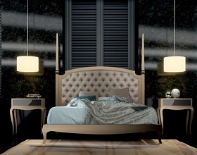 Кровать Amura с основанием Eternity 197x228x210/220 матрас 180 см