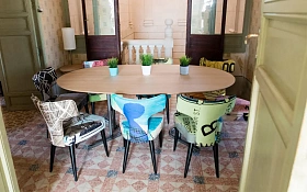 Овальный стол Triovo 180 x 100 Set 2 базы, высота 77