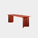 Обеденный стол прямой Plec Dining 240x85 cm