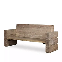 Деревенская деревянная скамейка Howard