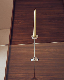 Подсвечник Nirela из нержавеющей стали 22 см