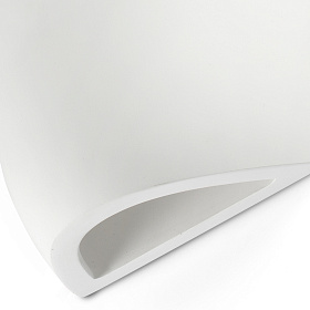 KAPPU 250 Настенный светильник белый 1xE14