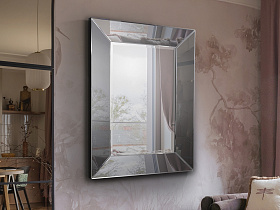 Roma Декоративное зеркало 110X81 дымчатое
