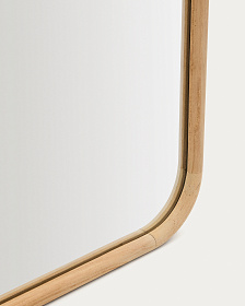 Зеркало Milsa в раме из тикового дерева 54 x 154 см