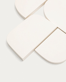 Настенная панель Danei бело-красная 50 x 30 см