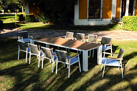 Уличный обеденный стол Creta 250*100