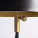 Настольная лампа 28685 черного/золотого цвета