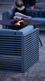 Диван 3-х местный DNA Aluminio