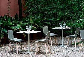 Стол Oxi bistrot woodt Ø60x55h