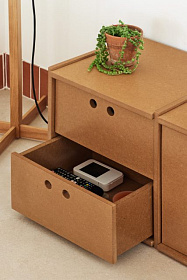 Тумба под ТВ Wally 2P4C натуральный