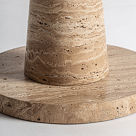 Журнальный столик RUST из травертина