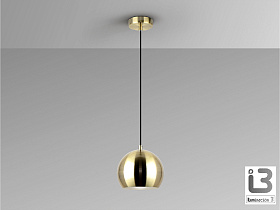 Olena Подвесной светильник 1L латунный