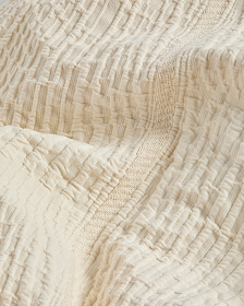 Плед Raylo из 100% хлопка с полосатым узором