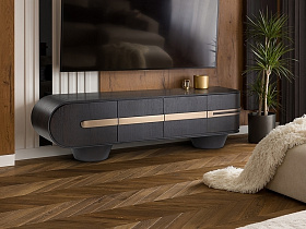 Luca Тумба под ТВ темный дуб