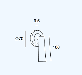 Бра Gamma Mini серебряный 05-6428-81-81