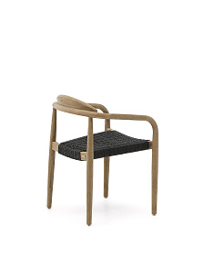 Кресло Glynis натуральный, черный