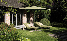 Шезлонг Bitta на колесиках ножки тик KS7000700