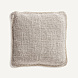 Подушка декоративная Clancy 50x50 кремовая