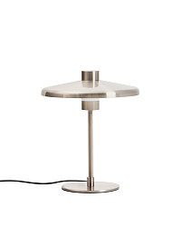 Настольная лампа Nuvira из светло-серого металла