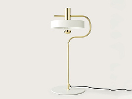 Настольная лампа Aloa белый плафон