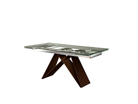 Mika Обеденный стол раздвижной коричневый 160/220