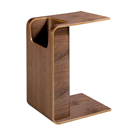 Угловой столик 2110/TT1355 из орехового дерева