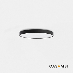 Потолочный светильник Domio Ш600 43W черный PRISM 4000K CRI80 CASAMBI