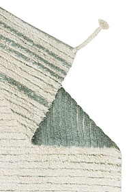 Ковер двусторонний винтажный голубой 120*160